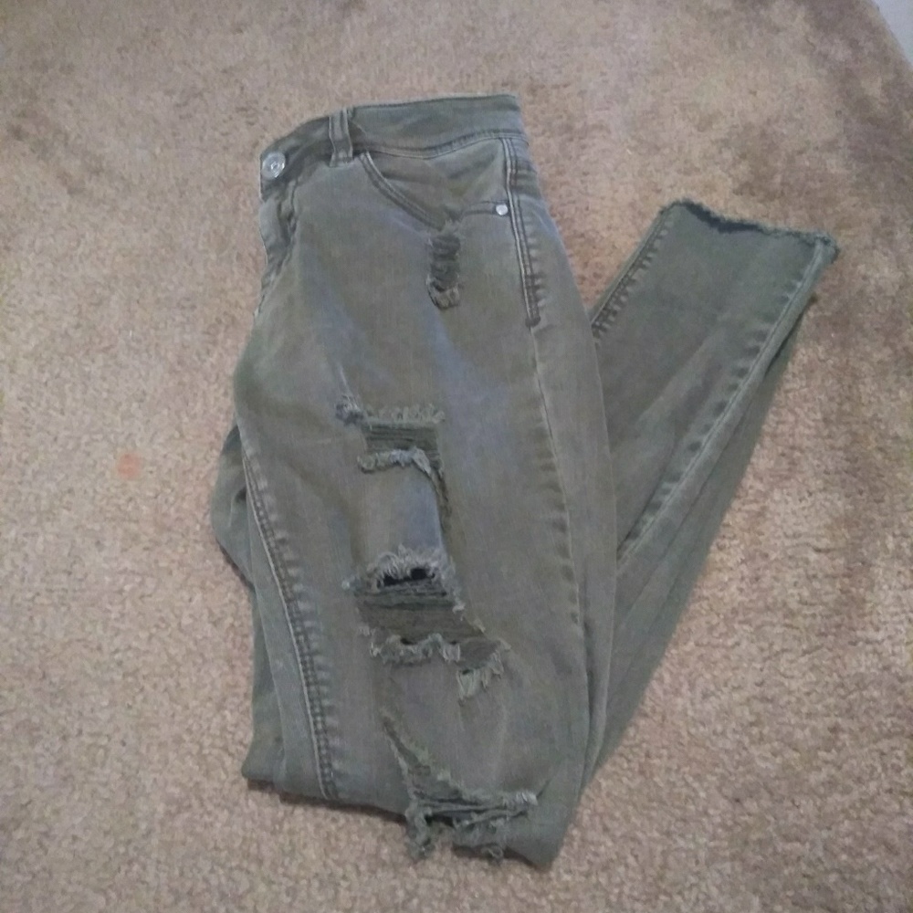 Gently used jeans